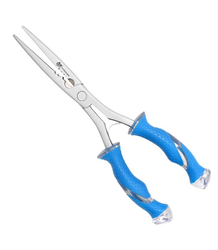 CUDA 18113 - 10" Titanium Bonded Stainless Steel Freshwater Long Needle Nose Pliers