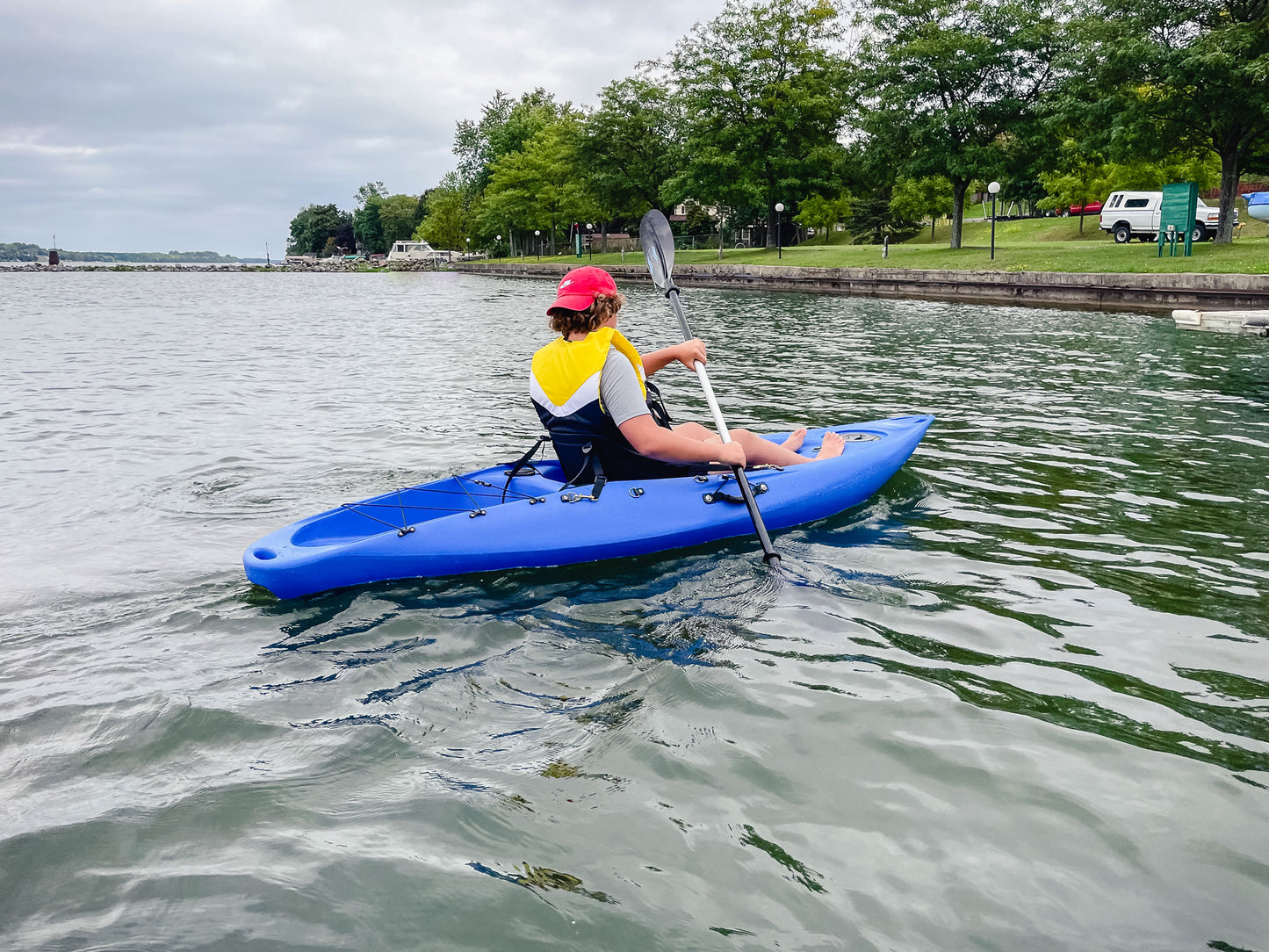 Kayak Accessory - ATL BlueNorth Padded Kayak Seat/Backrest