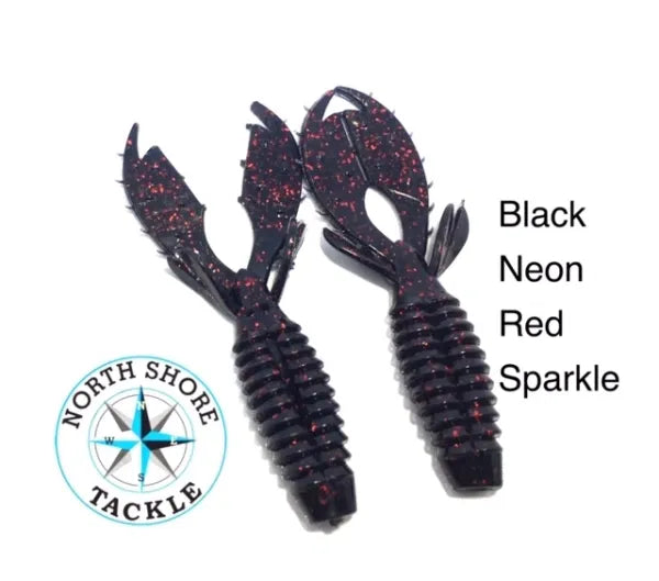NORTH SHORE TACKLE - 3.5 Inch Sweet Craw Jr. - 8 Pack