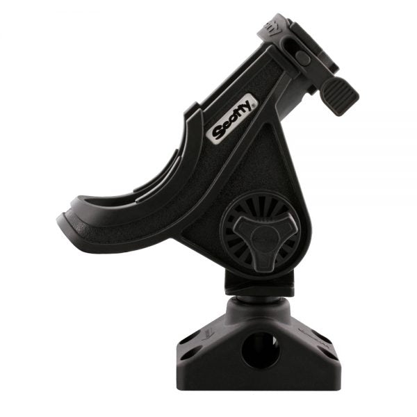 SCOTTY 0280 - Baitcaster / Spinning Rod Holder with Combination Side/Deck Mount (0241)