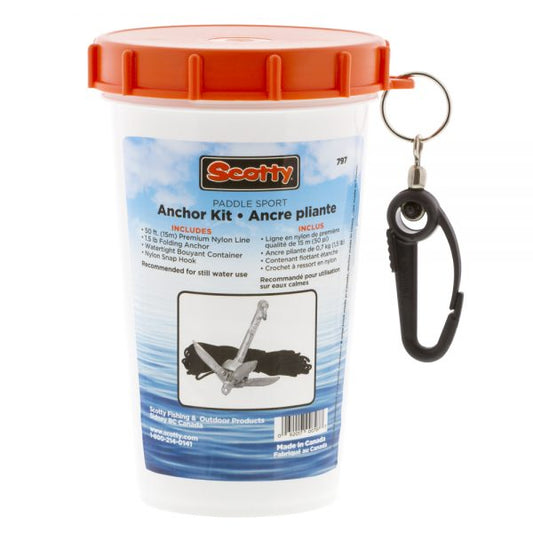 SCOTTY Safety 0797 - Anchor Kit - 1.5lb Anchor & Line