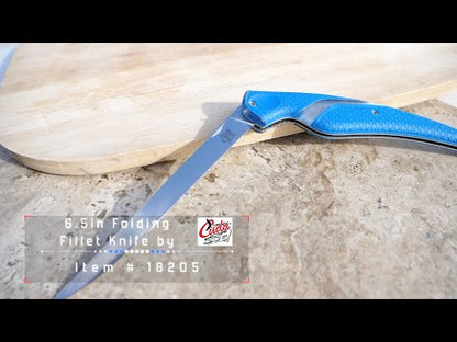 CUDA 18205 - 6.5" Folding Fillet Knife